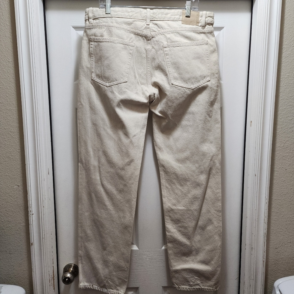 Pull & Bear Jeans Women's 12 Cream Beige Pull and Bear